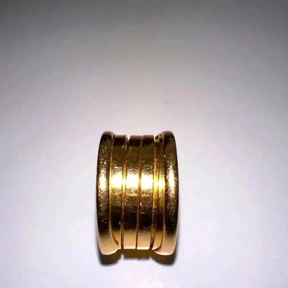 BVLGARI SZ 7 18K Gold Ring B Zero1 - Picture 7 of 14